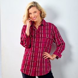 Chemise imprimé carreaux