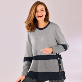 Pull à rayures