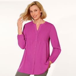 Chemise-tunique à smocks