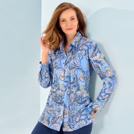 Chemise imprimé cachemire