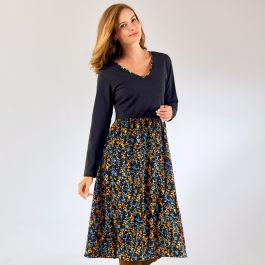 Robe effet 2 en 1