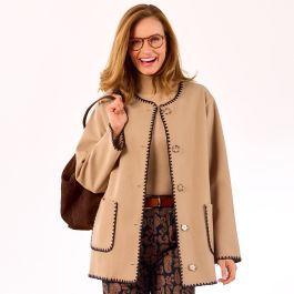 Veste à points couverture