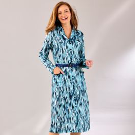 Robe-chemisier boutonnée